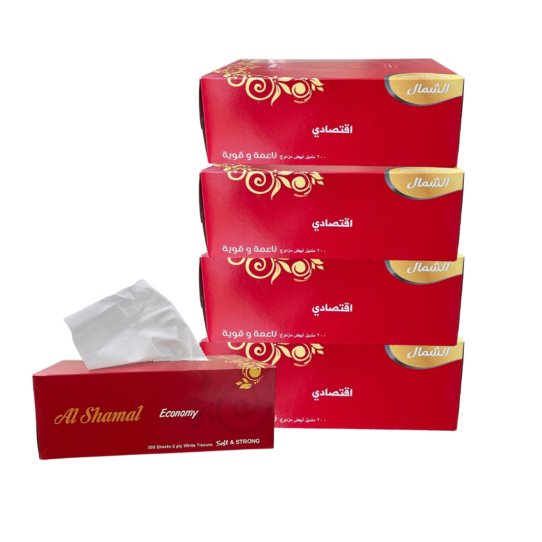Al Shamal Facial Tissue (200 Ply,30 Pcs)