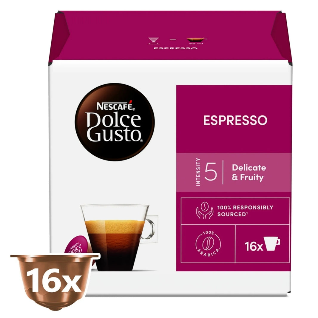 Nescafe Dolce Gusto Espresso Coffee Capsules 16 pcs