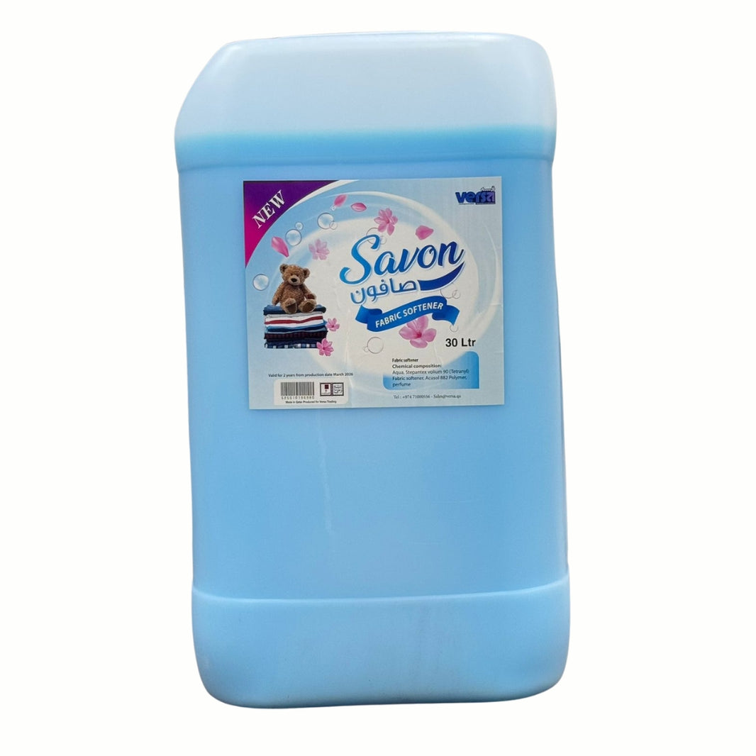 Savon Fabric Softner (Blue) 30 Ltr