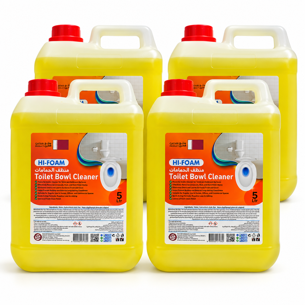 Hi-Foam Toilet Bowl Cleaner (5 ltr x 4pc )
