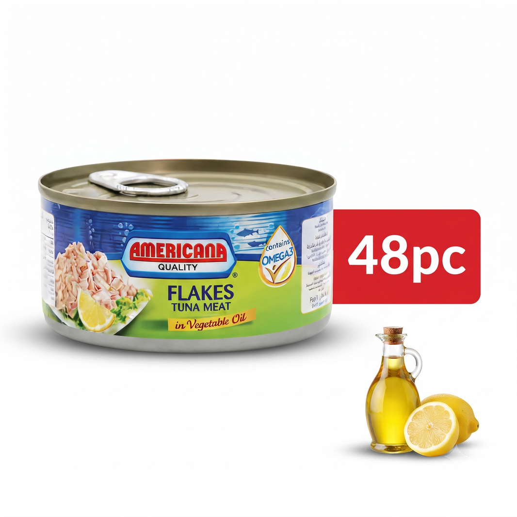 Americana Light Meat Tuna Flakes(48 x 170 Gm)