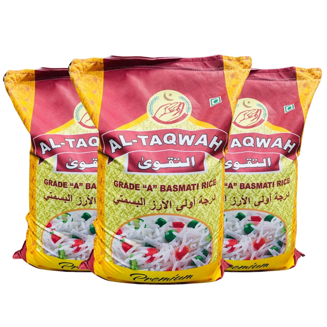 Al-Taqwah Grade A Basmati Rice 35Kg