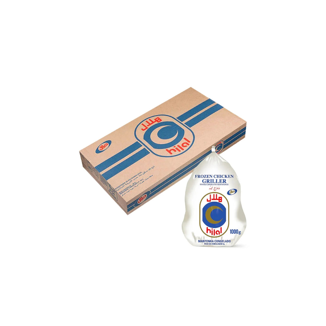 Hilal Frozen Chicken Whole-Brazil(10 x 1000Gm)