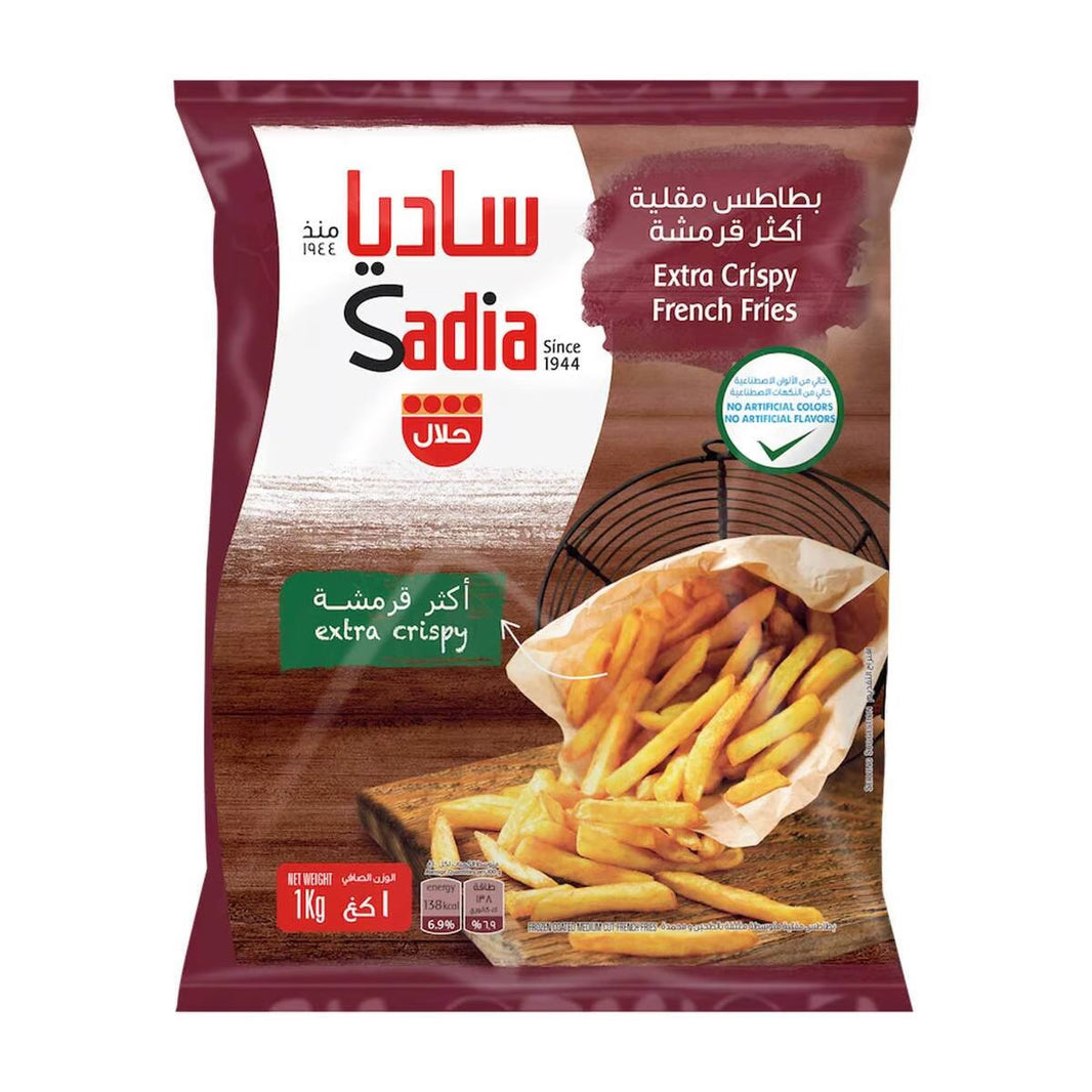 Sadia French Fries Extra Crispy(9mm 1 kg x 10 Pcs)