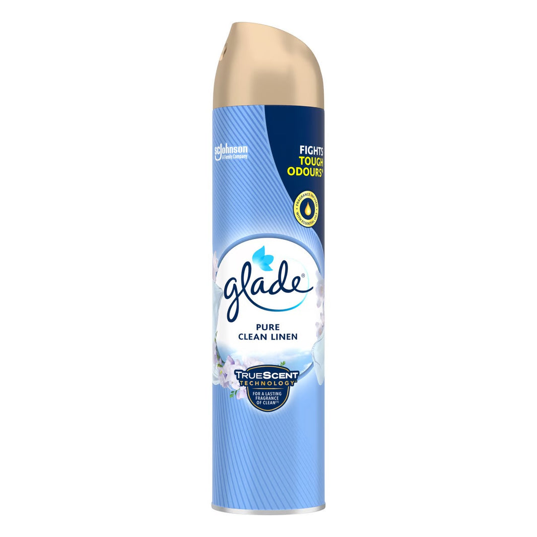 Glade Air Freshener Assrtd (3 x 300 ml) Pure Clean Linen