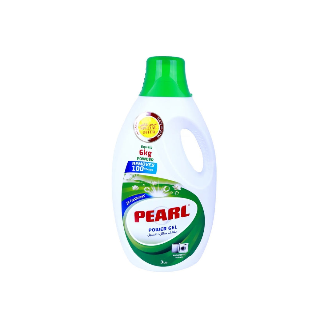 Pearl Liquid Detergent Power Gel(4 x 3 Ltr)