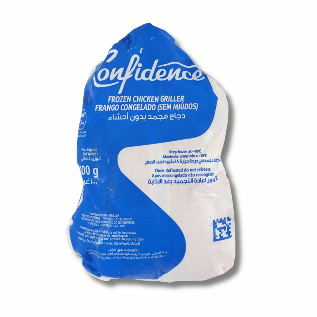 Confidence Frozen Chicken Whole Brazil ( 10 x 1000 Gm)