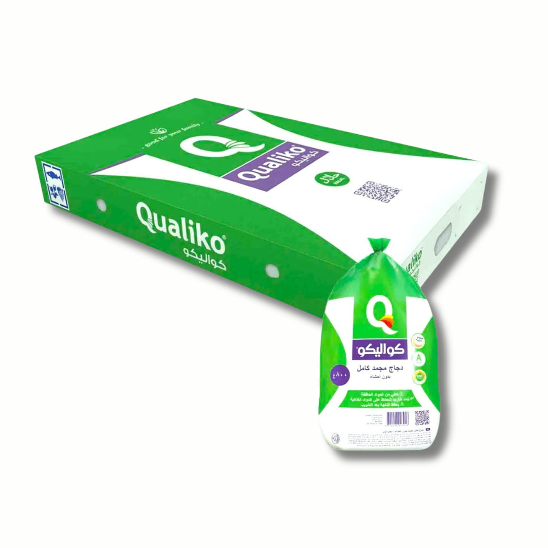Qualiko Frozen Chicken Whole Ukraine ( 10 x 800 Gm )