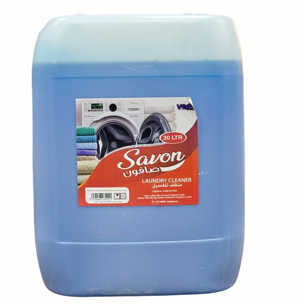 Savon Laundry Detergent Liquid 30Ltr
