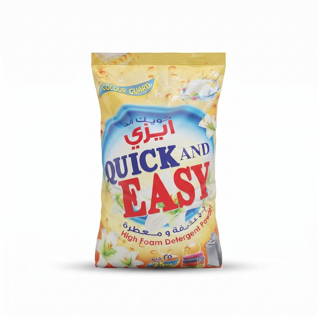 Quick and Easy Washing Powder 25kg