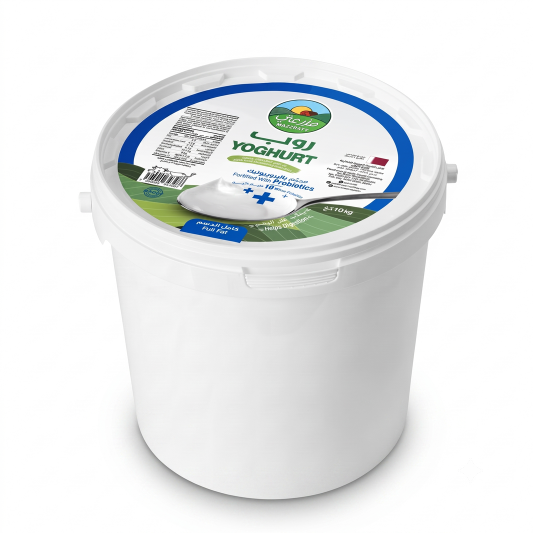 Mazzraty Probiotic Full Fat Yogurt – 10 kg