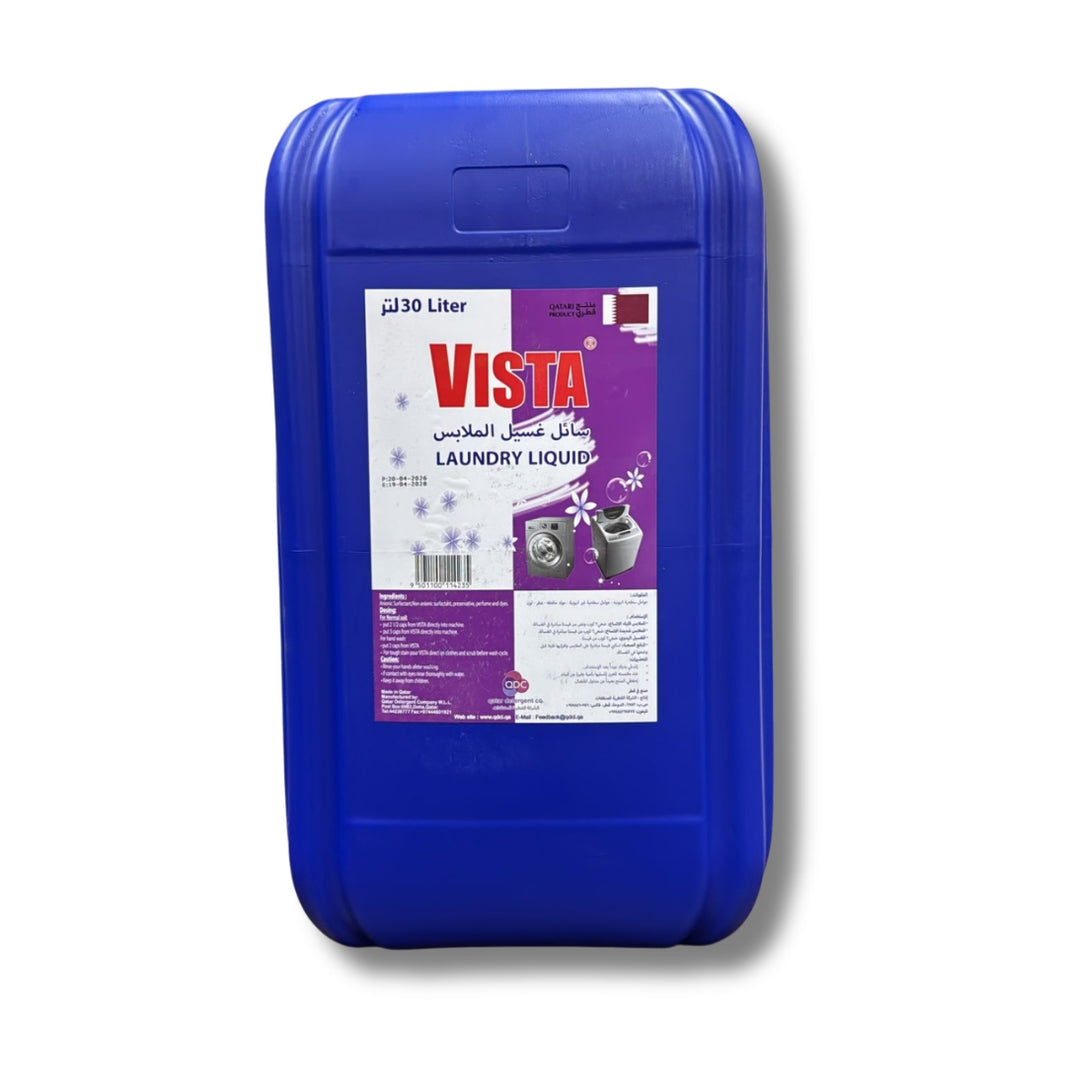 Vista Laundry Detergent Liquid 30 Ltr