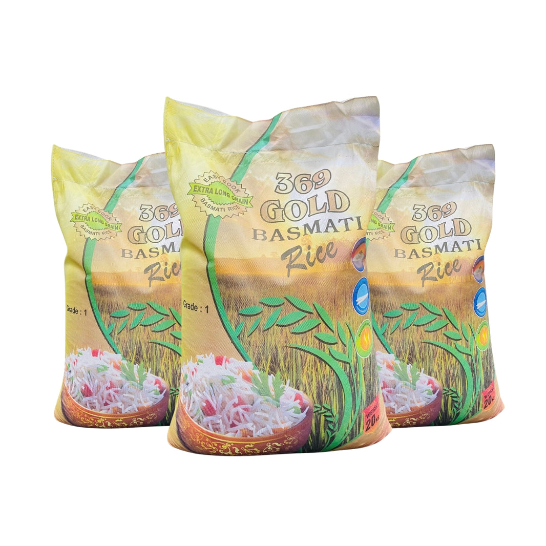 369 Gold Basmati Rice 20Kg