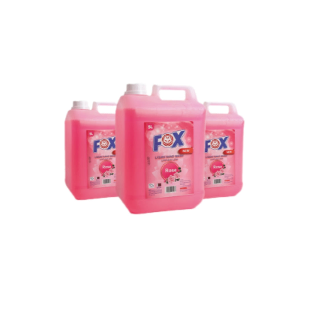 Fox Hand Wash 5Ltr(4 pc per cartoon)