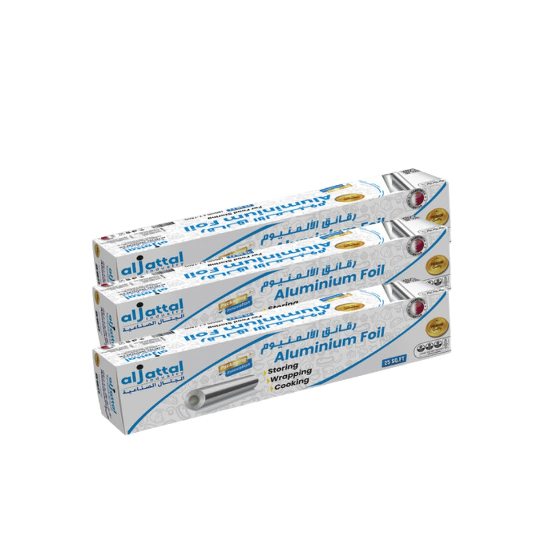 Al Jattal Aluminium Foil 45cm(6 Rolls Per Cartoon)