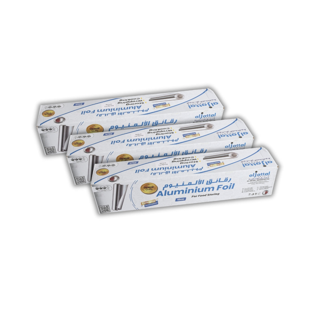 Al Jattal Aluminum Foil 30cm(6 Rolls Per Cartoon)